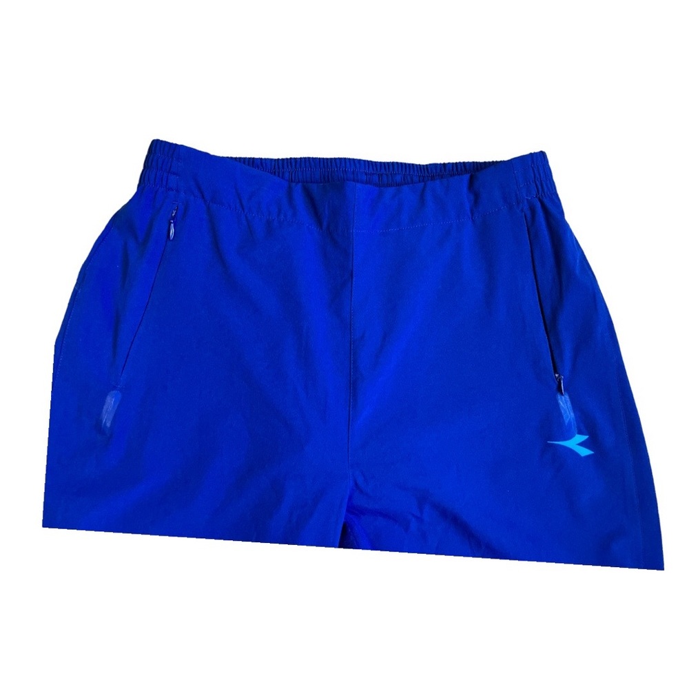 NWT Diadora tennis workout pants, zipper pockets, drawstring, key pouch - Picture 4 of 10